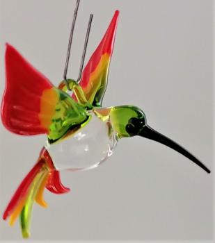 Hängevogel - Kolibri/klein (grün-gelb-rot)
